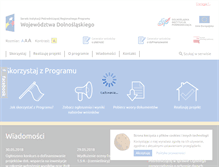 Tablet Screenshot of dip.dolnyslask.pl