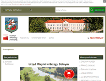 Tablet Screenshot of bip.um-brzegdolny.dolnyslask.pl