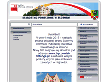 Tablet Screenshot of bip.sp-zlotoryja.dolnyslask.pl