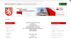 Desktop Screenshot of bip.ug-ladekzdroj.dolnyslask.pl