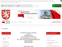 Tablet Screenshot of bip.ug-ladekzdroj.dolnyslask.pl
